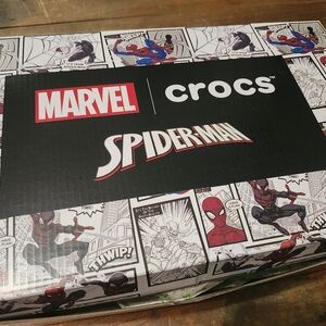 Limited Edition Crocs Spider-Man All-Terrain Clog: Size 8 Men 10 Woman